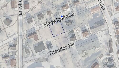 Hedwigstraße Karte und Luftbild - Grundstück zum Kaufen in Goslar