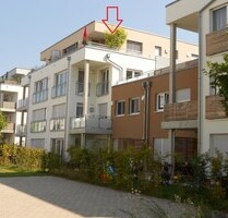 moderne 2 Zi Penthousewohnung Nähe Siemens Campus - Erlangen