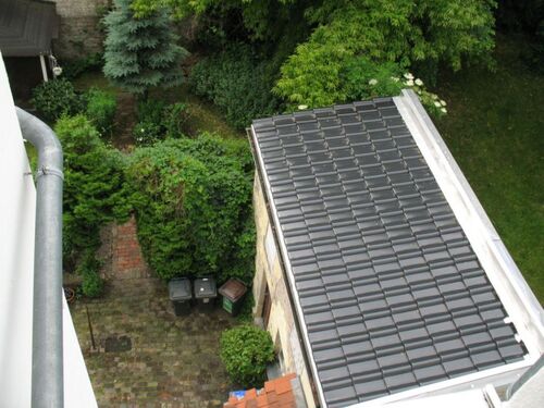 ehemaliges Waschhaus mit neuem Dach und D.rinne 2 - 