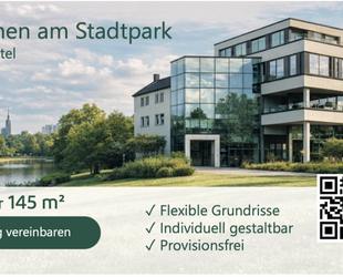 Büro am Stadtgarten - 90 qm - Essen Südviertel Rüttenscheid