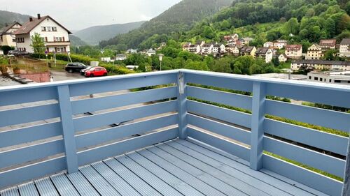 Terrasse - 2- Zimmerwohnung mit 36,30 m&sup2; in Bad Wildbad zur Miete