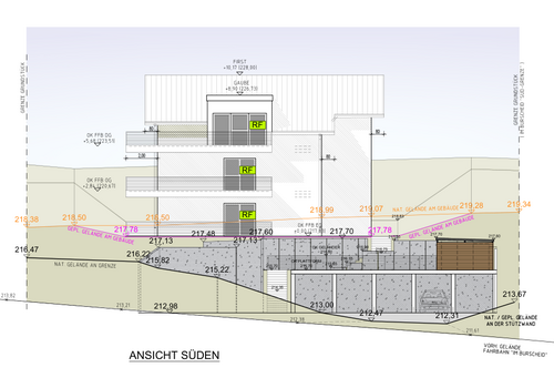11_Ansicht_Süden - Zweifamilienhaus mit 300,00 m&sup2; in Wiehl zum Kaufen