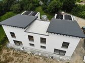Gartenansicht - 6 Zimmer Doppelhaushälfte in Wiehl