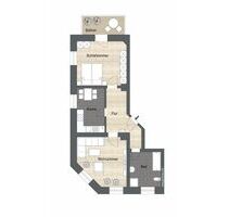 1 Monat mietfrei -Zentrumsnahe 2-Zi Wohnung - Tageslichtbad, Gemeinschaftsgarten, PKW-Stellplatz - Zwickau
