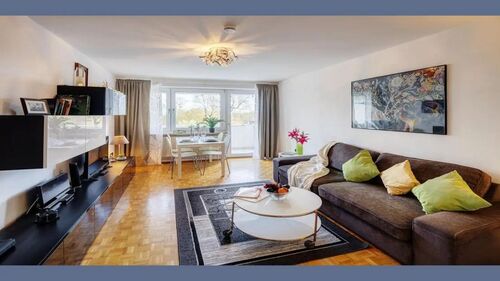 B_33847566 - Komplett möblierte 2-Zimmer-Wohnung mit Südost-Balkon in Fürstenried-West