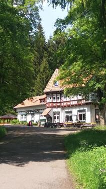 Außenansicht Sommer - Provisionsfrei* Sonderimmobilie in Alleinlage im Thüringer Wald