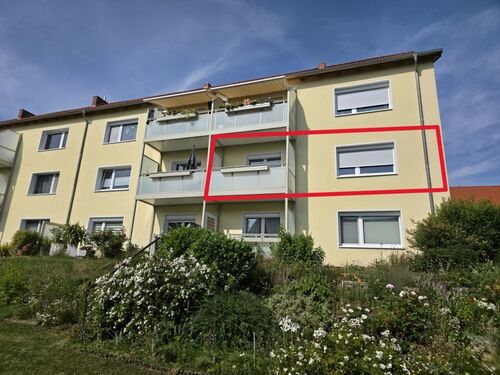 Aussenansicht Rückseite - 2 Zimmer Etagenwohnung zur Miete in Wolfenbüttel