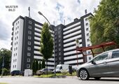 Fasade - nähe Zentrum ,helle 1,5 Zimmer Wohnung mit Bad & Balkon.