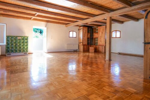 Parkettsaal-Balkon-Bibliothek - Einfamilienhaus mit 470,00 m&sup2; in Kreischa zum Kaufen