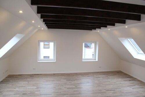 Wohn- Esszimmer ohne Möbel - 