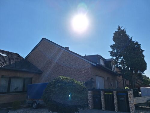 Hausansicht DG Nordring - Bergheim, DG Wohnung mit Stellplatz, Terrasse 80 m², und eine Souterrain Wohnung mit Terrasse und Stellplatz, 62 m².