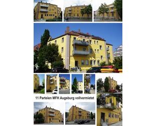 Provisionsfrei* Historisches 11 Parteien Mehrfamilienhaus in Augsburg Stadt, vollvermietetes Renditeobjekt nahe Freizeitpark Lechauen
