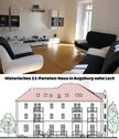 Titelbild W6 + Fassade - Provisionsfrei* Historisches 11 Parteien Mehrfamilienhaus in Augsburg Stadt nahe Lech, als Renditeobjekt von privat (ohne Makler)