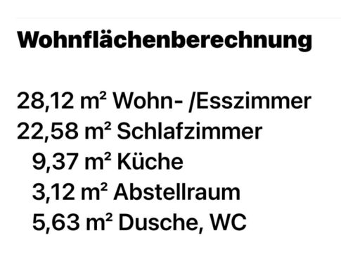 Wohnflächenberechnung - 