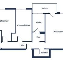 3 Zimmer Wohnung mit Balkon - 950,00&nbsp;EUR Kaltmiete, ca.&nbsp; 76,00&nbsp;m&sup2;&nbsp;Wohnfl&auml;che in Plochingen (PLZ: 73207)