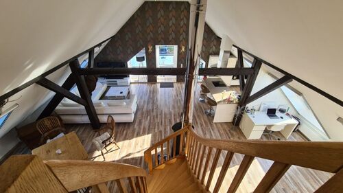 Blick vom Schlafzimmer Einliegerwohnung - 