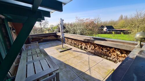 Terrasse Ferienwohnung OG - 