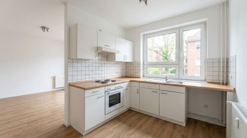 Küche - Gepflegte 2-Zimmer-Wohnung in Hamburg-Barmbek