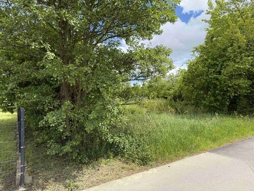 Ansicht von Westen 1 - Grundstück in Fronhofen