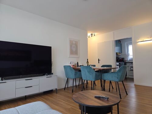 Wohnzimmer Ansicht1 - 2- Zimmerwohnung mit 52,00 m&sup2; in Altbach zum Kaufen