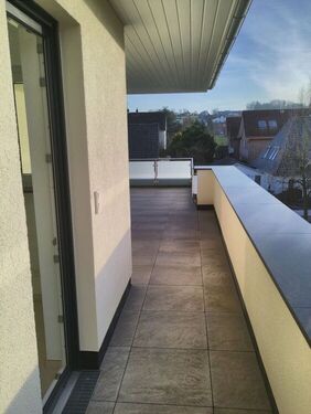 11 Balkon (W Blick S) - 4 Zimmer Einfamilienhaus zur Miete in Bad Oeynhausen