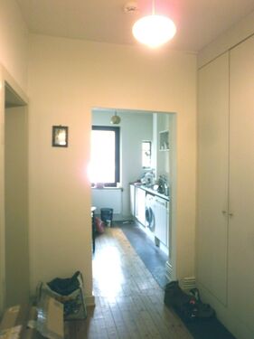 Blick vom Flur in die Küche - 