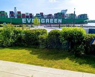 Provisionsfrei* Elbblick, WHG am Strandweg, Wasserblick, Elbe bei Hamburg - Wedel