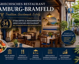 Griechisches Restaurant mit 34 Jahren Tradition in Hamburg-Bramfeld!