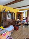 Wohnzimmer mit Ofen - 