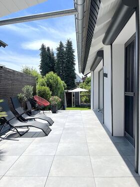 Terrasse - 6 Zimmer Bauernhof, Reithof, Weingut zum Kaufen in Reinheim