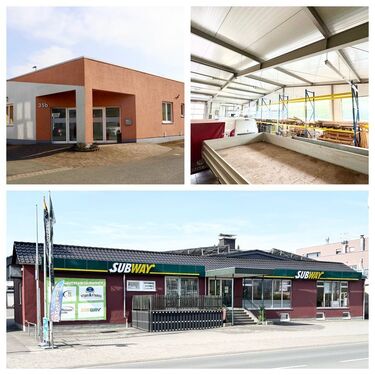 Immobilienensemble - Provisionsfrei* Vielseitige Gewerbeimmobilie in Korbach: Büro, Werkstätten, Gastronomie, PV-Anlage, vermietet