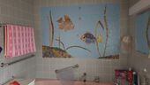 Kleines Bad mit Badewanne - 