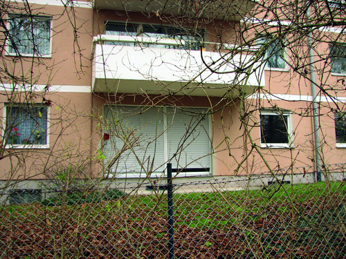 Terrasse von außen - 