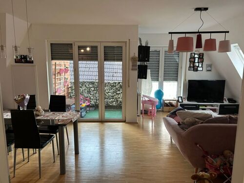 Wohnzimmer - 3.5 Zimmerwohnung mit 83,00 m&sup2; in Havixbeck zur Miete