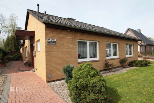 Vorgarten - Einfamilienhaus mit 160,00 m² in Schneverdingen zum Kaufen