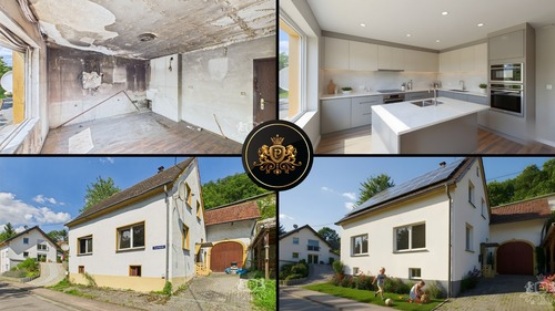 Virtually Staged - so könnte Ihre Zuhause aussehen! - ++ 54675 WALLENDORF EINFAMILIENHAUS DIREKTE GRENZNÄHE ZU LUX. INKL. GARTEN ++