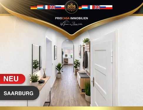 1 - ++ FREI AB 01.04.2026 Elegante 3ZKB Etagenwohnung historischer Flair , Gartennutzung inklusive ,  Stellplatz und o. Garage ++