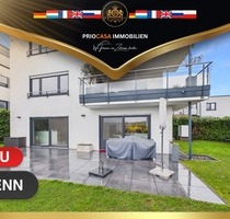 LUXUS 2,5 ZKB TERRASSE EXKLUSIVE GARTENNUTZUNG HOCHWERTIGE AUSSTATTUNG OFFENE KÜCHE BARRIEREFREIE DUSCHE AUFZUG WEG ++ - Kenn