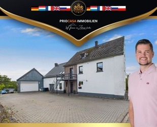 Gepflegtes Mehrfamilienhaus mit 3 Wohneinheiten, ca. 244 m² Wohnfläche, 919 m² Grundstück,, Werkstatt, Schwimmteich & Ausbaupotenzial in Habscheid