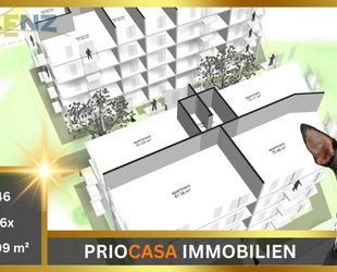 PRIOCASA IMMOBILIEN Sozialer Wohnungsbau Neubauprojekt 46 förderfähige WE Vermittlung Architektur Finanzierung ISB & KfW Sozialer Wohnungsbau Hermeskeil Tiefgarage 3.775 m² BGF