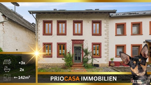 im Hof 1 Wittlich bild 2 - Charmantes Einfamilienhaus (142 m² Wfl., 489 m² Grdst.) mit Scheune, Garten und Ausbaupotenzial in Wittlich-Wengerohr