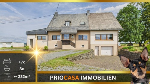 Roth 27 - ALLEIN-LAGE Großes Haus für Familie & Gäste – 231 m² Wohnfläche, Kegelbahn, Gaststätte mit Einliegerpotenzial & 6.503 m² Grundstück