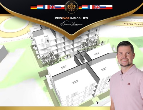 4 - PRIOCASA IMMOBILIEN Sozialer Wohnungsbau Neubauprojekt 46 förderfähige WE Vermittlung Architektur Finanzierung ISB & KfW Sozialer Wohnungsbau Hermeskeil Tiefgarage 3.775 m² BGF