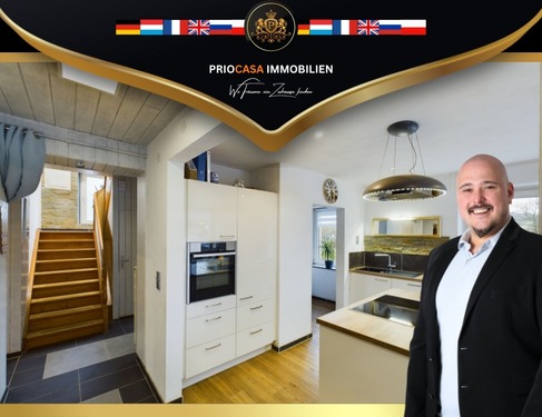 1 - Einfamilienhaus 6 Zimmer 140 m² Wohnfläche Terrasse Garten Wintergarten 3 Stellplätze