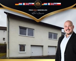 Einfamilienhaus mit Erweiterungspotenzial Zweites Gebäude umbaubar Großes Grundstück Terrasse & Stellplätze - Schillingen