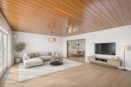 ERDGESCHOSS - WOHNZIMMER & ESSZIMMER NACHHER (KI) - 