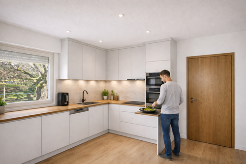 ERDGESCHOSS - KÜCHE NACHHER (KI) - 