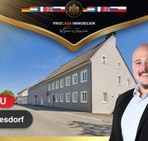 LandsitzBauernhaus 2 Wohneinheiten Dachboden ausbaufähig ca. 220 m² Wohnfläche PV mit Speicher 11.000 m² Grundstück Wallbox-Anschluss Ausbaupotenzial Pferdehaltung Keine Provision - Giesdorf