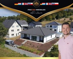 Bungalow in Bitburg Neubau 2022 ca. 140 m² Wohnfläche 520,00 m² Grundstücksfläche KfW 40 Traumhafte Lage mit Aussicht.