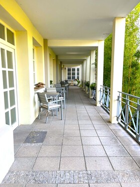 Terrasse - 1.5 Zimmer Erdgeschoßwohnung in Muggensturm